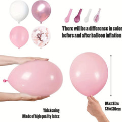 104pcs Pink Balloon Garland Arch Kit for Party Decorations