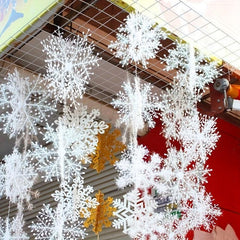 Large Snowflake Pendant Christmas Decorations
