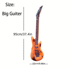 5pcs Inflatable Rock Guitar Toys for Party Event Stage Props