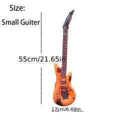 5pcs Inflatable Rock Guitar Toys for Party Event Stage Props
