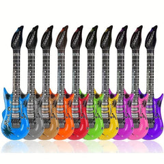 5pcs Inflatable Rock Guitar Toys for Party Event Stage Props