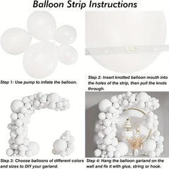 Matte Balloon Garland Arch Kit 149pcs for Wedding Baby Shower Gender Reveal