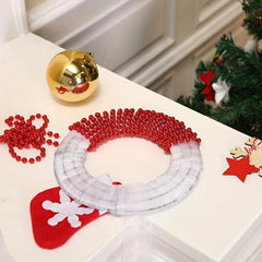 1pc Christmas Metal Wire Wreath Frame 7 8in Green