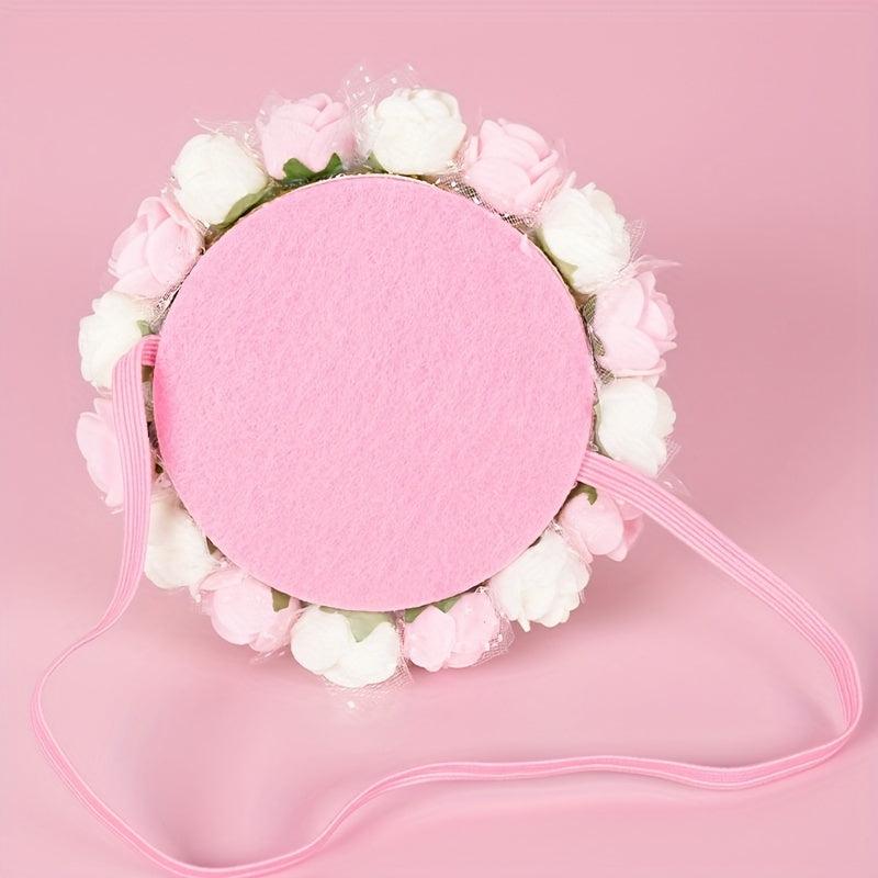 Pink Crown Hat for Kids Birthday Party