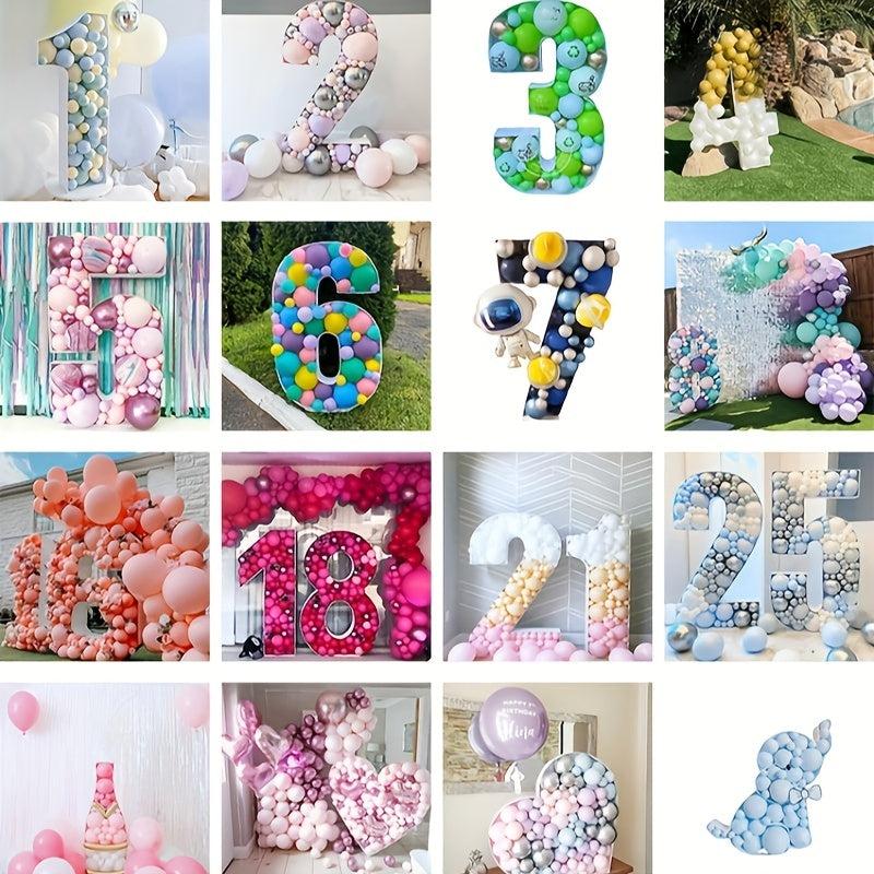 Number 0-9 Light Up Marquee Party Decorations