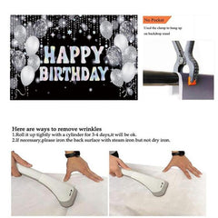 Silvery Tassel Birthday Party Backdrop