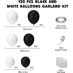 120pcs Balloon Garland Arch Kit for Party Decorations