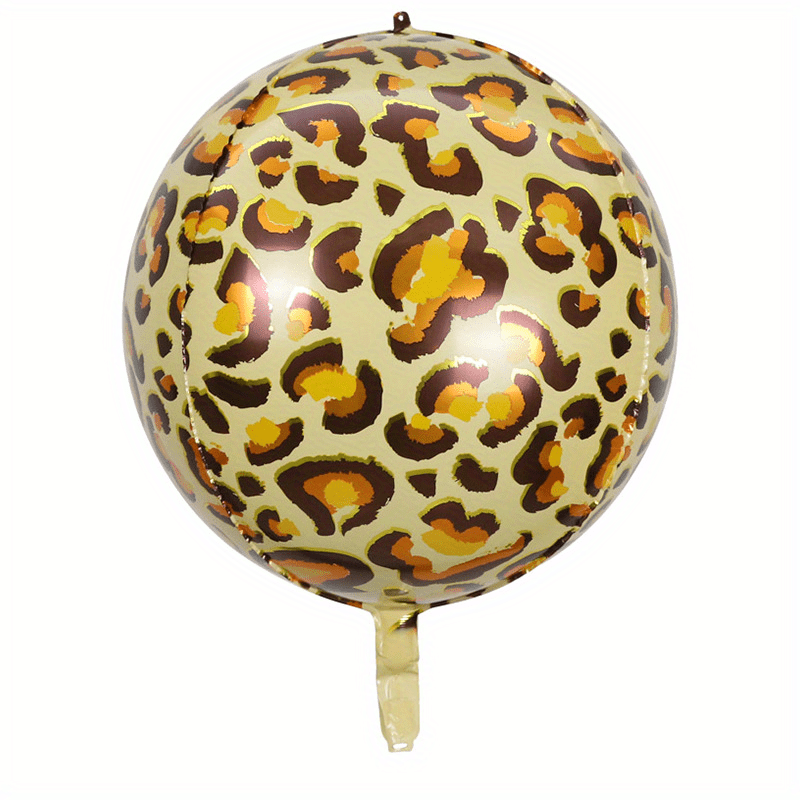 2pcs Animal Striped Aluminum Film 22inch Balloon Printed Animal Pattern 4D