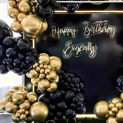 142 Latex Balloon Set with Balloon Chain for Various Occasions