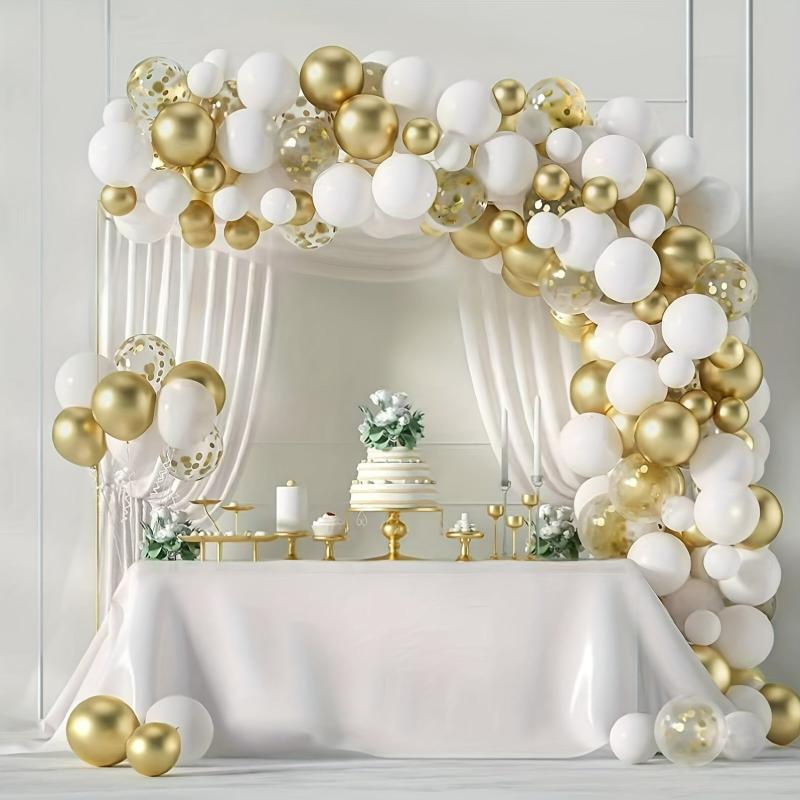 92pcs Golden Balloon Garland Set for Birthday Party Decor