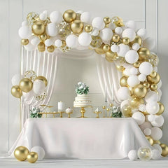 92pcs Golden Balloon Garland Set for Birthday Party Decor