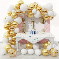 92pcs Golden Balloon Garland Set for Birthday Party Decor