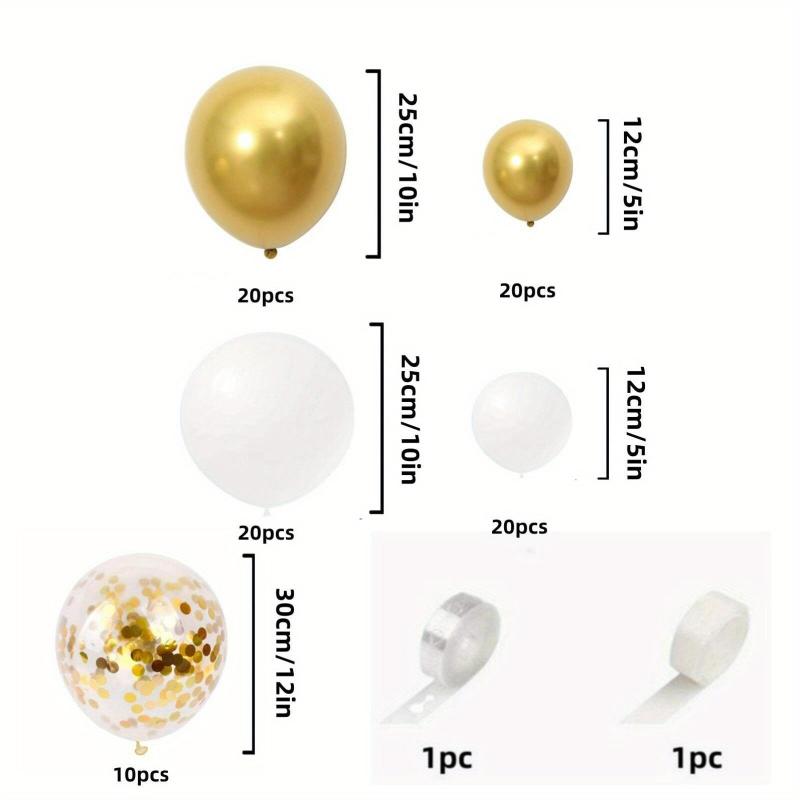 92pcs Golden Balloon Garland Set for Birthday Party Decor