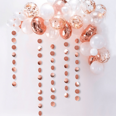 4M Rose Round Piece Pull Flag
