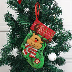 Christmas Decorated Socks - Set of 3