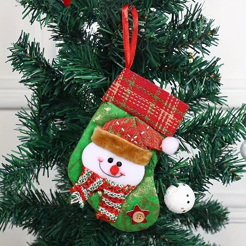 Christmas Decorated Socks - Set of 3