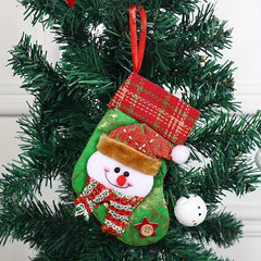 Christmas Decorated Socks - Set of 3