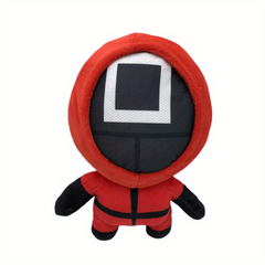 7.8in Masked Little Red Man Plush Toy Cartoon Figure
