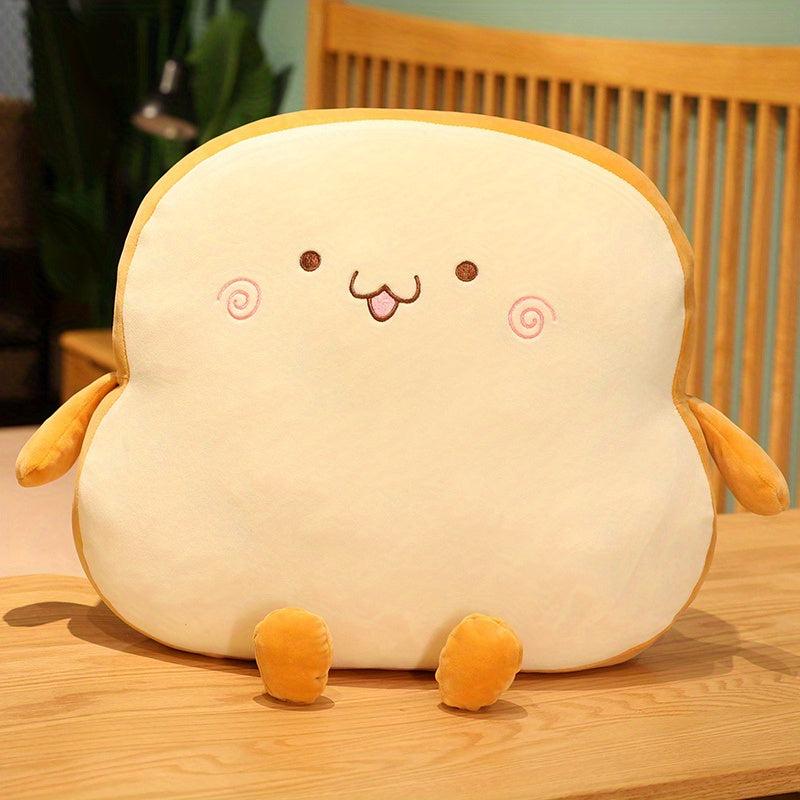 Plush Bread Pillow Simulation Food Toast Soft Doll Pillow Cushion