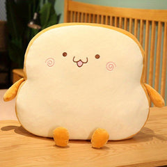 Plush Bread Pillow Simulation Food Toast Soft Doll Pillow Cushion