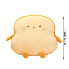 Plush Bread Pillow Simulation Food Toast Soft Doll Pillow Cushion