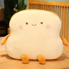 Plush Bread Pillow Simulation Food Toast Soft Doll Pillow Cushion