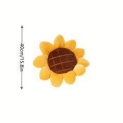 Sunflower Throw Pillow for Bedroom or Living Room Decor