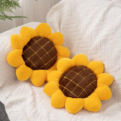 Sunflower Throw Pillow for Bedroom or Living Room Decor
