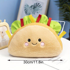 Taco Pizza French Fries Plush Toys