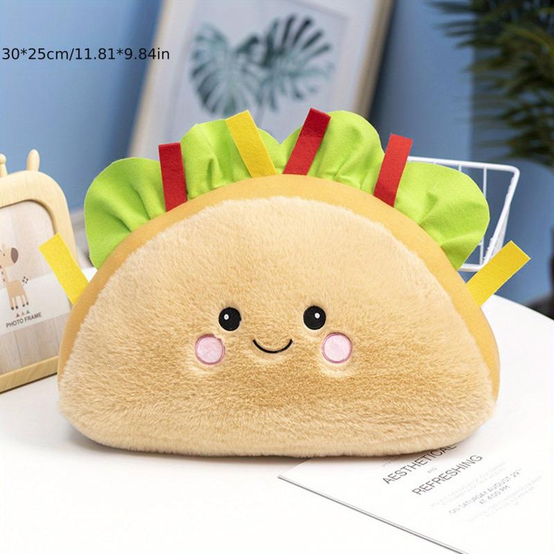 Taco Pizza French Fries Plush Toys
