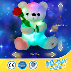 Glow Guards Glow Bracelet Bear Plush Toy Soft And Stuffed Animal Gift