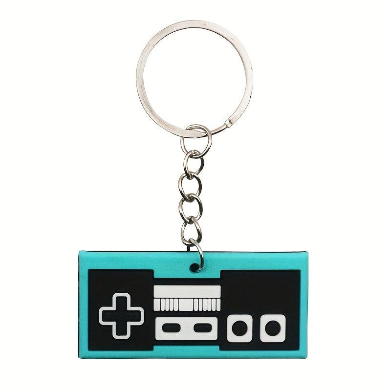 12pcs Random Mixed Game Keychain Cartoon Game Handle Key Chain Bag Pendant