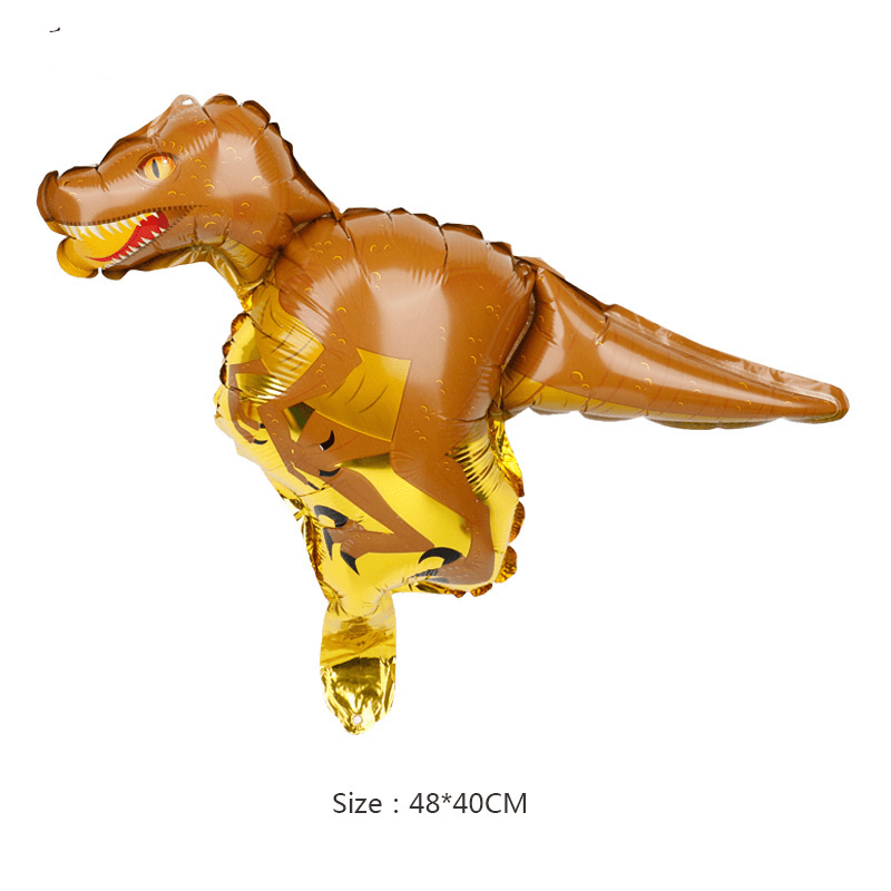 8pcs Little Dinosaur Aluminum Film Balloon Set