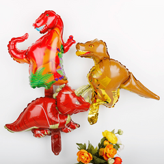 8pcs Little Dinosaur Aluminum Film Balloon Set
