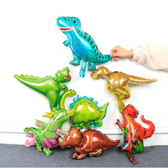 8pcs Little Dinosaur Aluminum Film Balloon Set