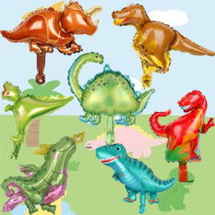 8pcs Little Dinosaur Aluminum Film Balloon Set