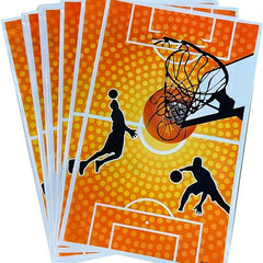 10pcs Basketball Party Favors Gift Bags for Sports Themed Birthday Party
