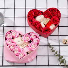 Red Rose Bear for Women - Perfect Valentine's Day Gift!
