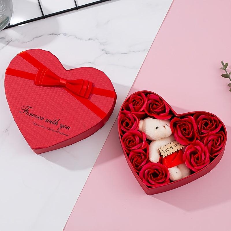 Red Rose Bear for Women - Perfect Valentine's Day Gift!