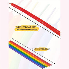 104pc Rainbow Cloud Balloon Set for Summer Parties