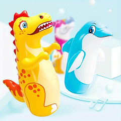 Inflatable Dinosaur Boxing Toy Stress Relief 3D Toy Funny Toys