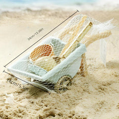Kids Beach Toys Set - Sand Buckets, Rakes, Shovels, Hand Tools