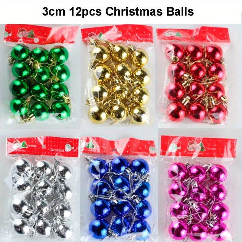 Christmas Ball Bright Ball Electroplated Ball Christmas Tree Decoration
