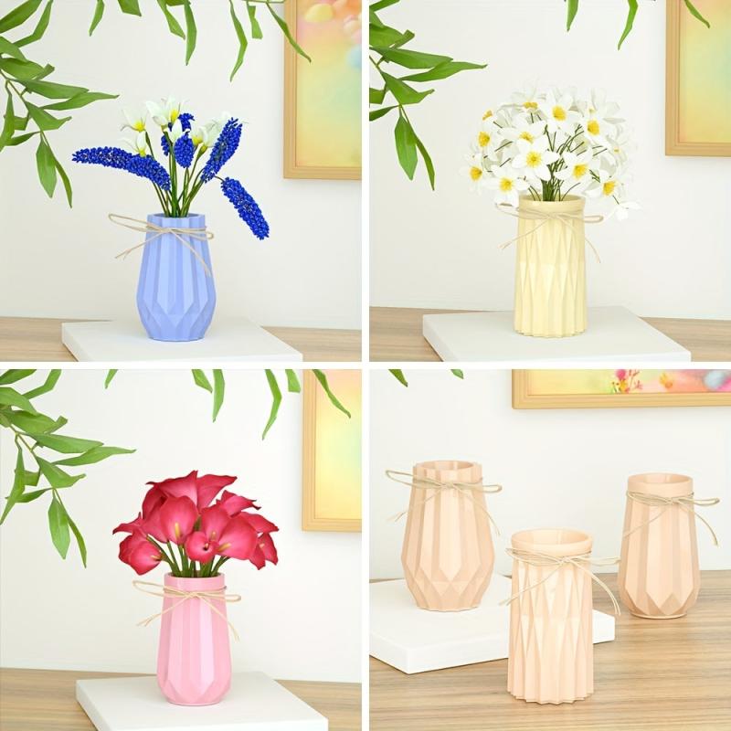 Nordic Style Crystal Drop Glue Vase Silicone Mold