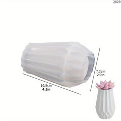 Nordic Style Crystal Drop Glue Vase Silicone Mold