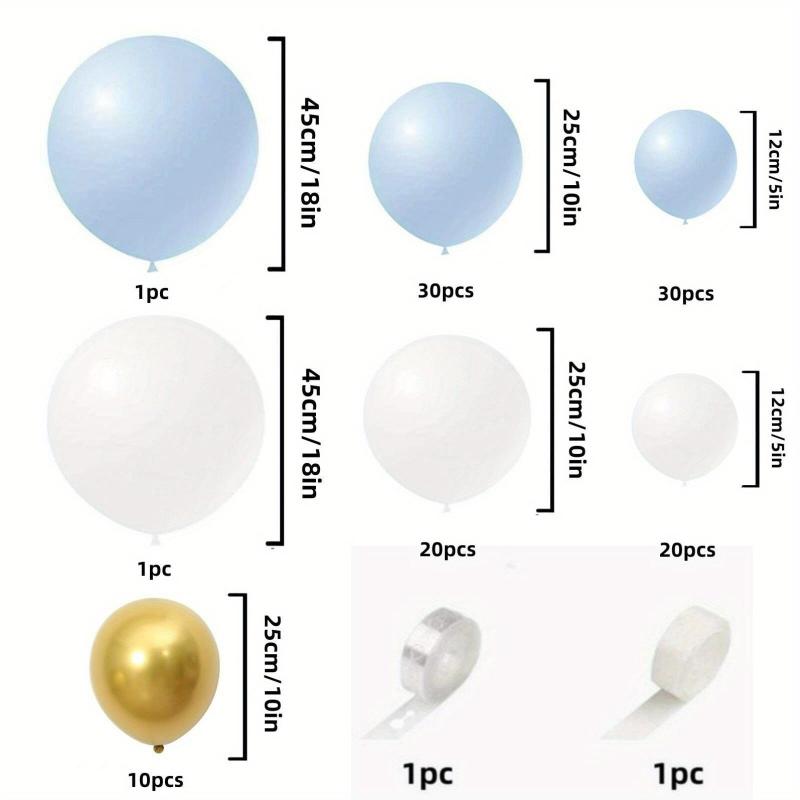 114pcs Balloon Set for Room Decoration and Events