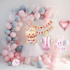 Girls Fairy Balloons Baby Shower Birthday Party Decorations