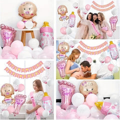 Girls Fairy Balloons Baby Shower Birthday Party Decorations