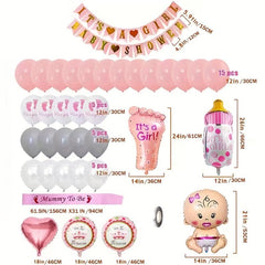 Girls Fairy Balloons Baby Shower Birthday Party Decorations