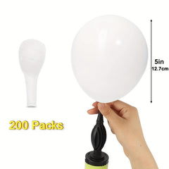 200pcs 5 Inch Latex Balloons for Party Decorations